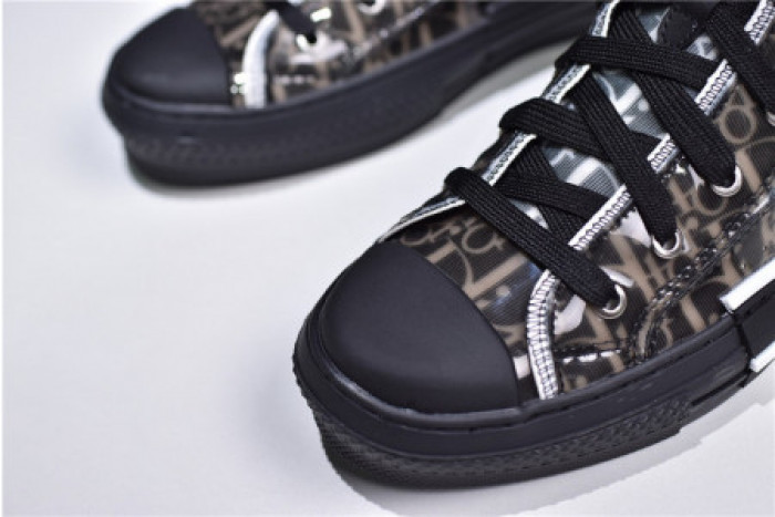 DR B23 BLACK OBLIQUE HIGH TOP SNEAKERS KCK211-DCS906