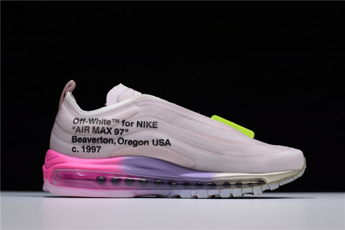ofw nike air max 97 rose aj4585-600